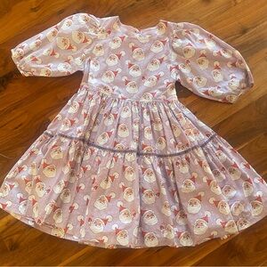 Pink Chicken Maribelle- Lavender Santa Dress